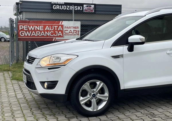 Ford Kuga cena 42900 przebieg: 180000, rok produkcji 2011 z Orzesze małe 352